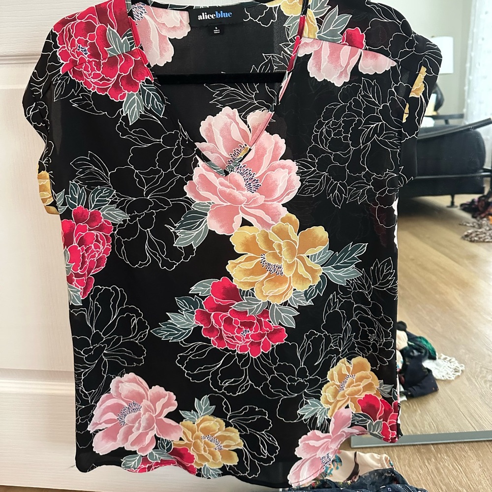 Floral blouse